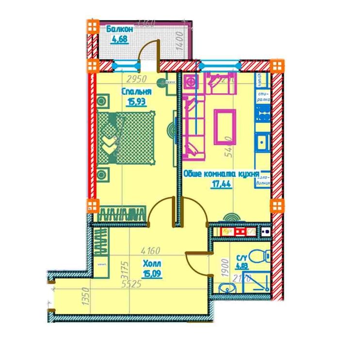 Продам квартиру в ж/к Ai Qasr