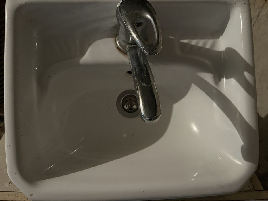 Chiuveta ceramica 35 cm cu baterie inclusa