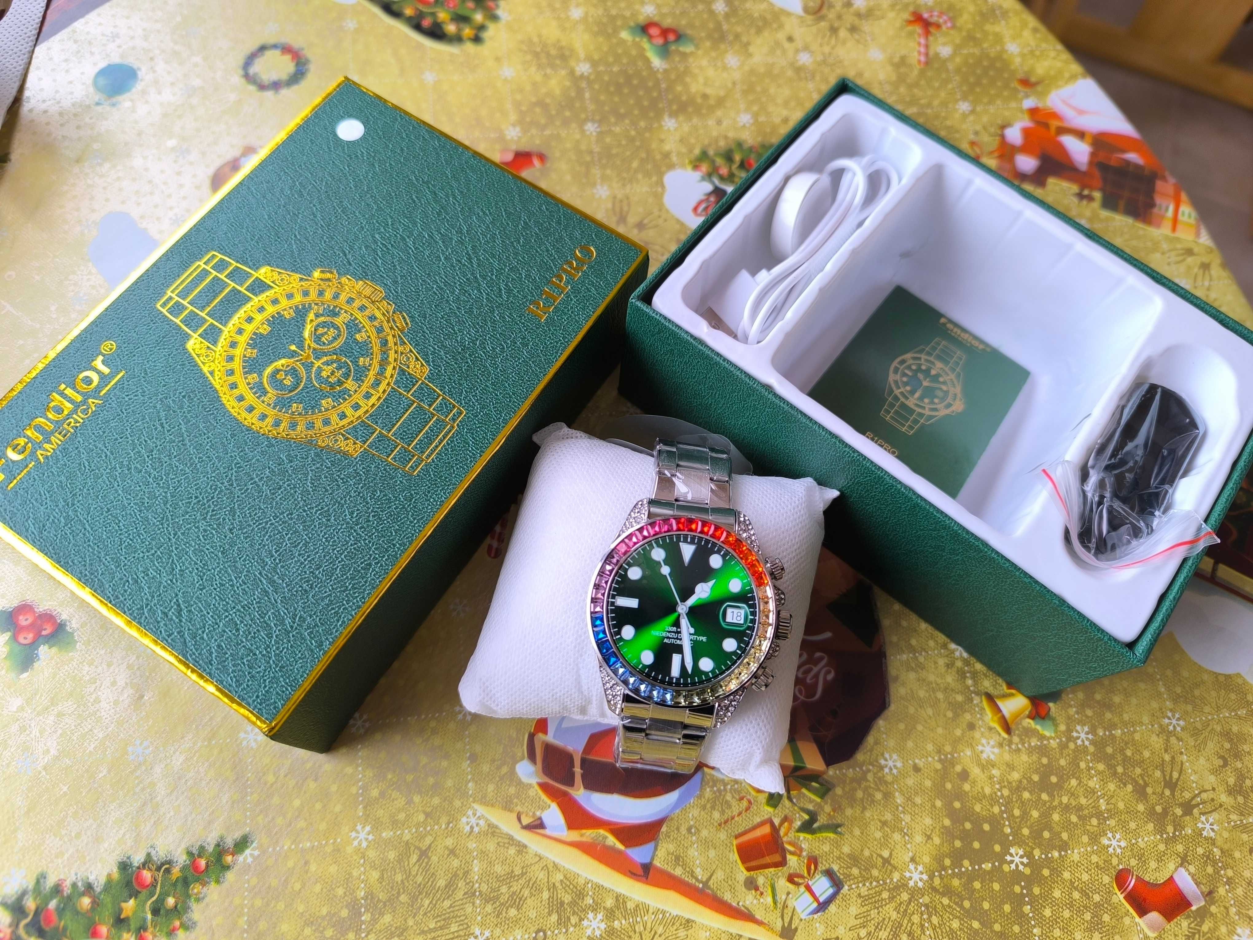 Нов  Rolex smart watch   rolex с камъни Ролекс вид смарт часовник