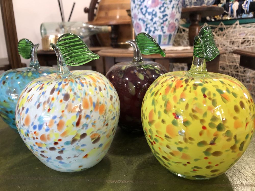 Стъклени ябълки Murano