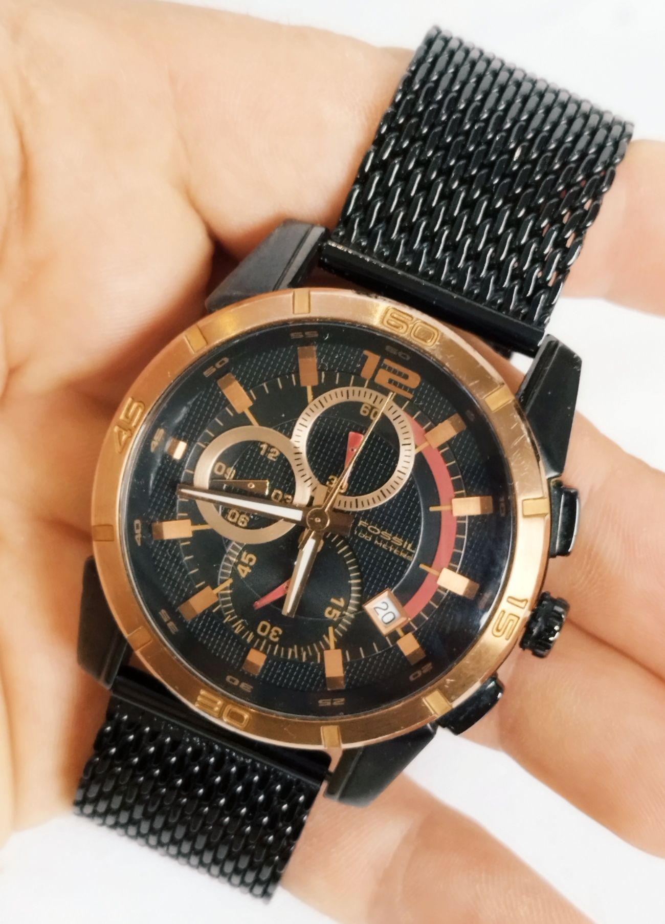 Ceas bărbătesc FOSSIL CH-2532, Chronograph,  Quartz, oțel inoxidabil.