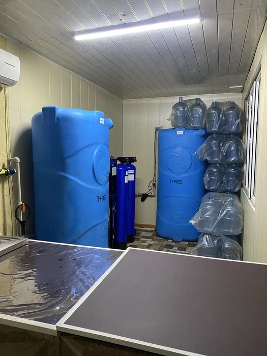 Оборудование для чистки и розлива воды