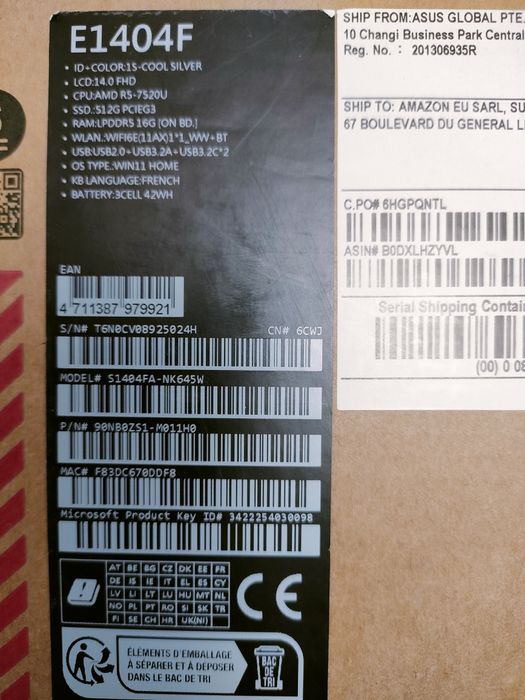 Laptop Asus VivoBook