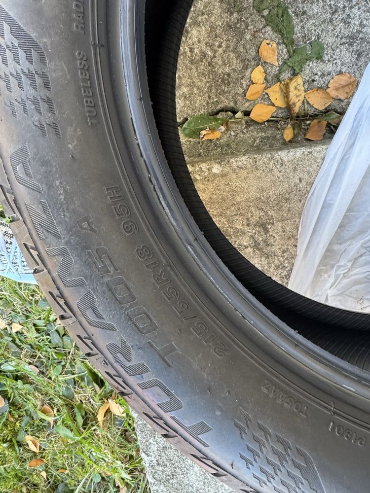 4 Anvelope Vara BRIDGESTONE Turanza T005A 215/55 R18 95 H