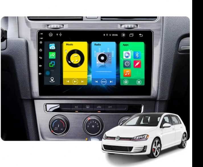 9-инчова мултимедия с подарък камера Volkswagen Golf VII (2013–2019)