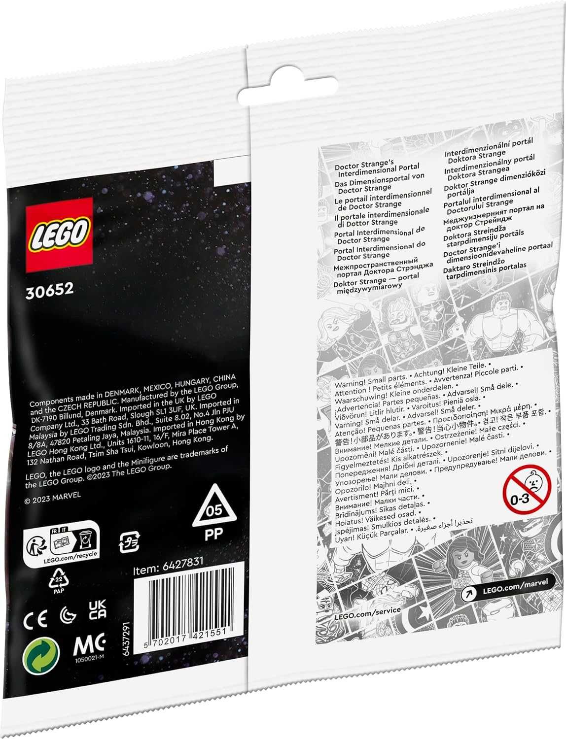 НОВО LEGO 30652 Doctor Strange's Interdimensional Portal polybag