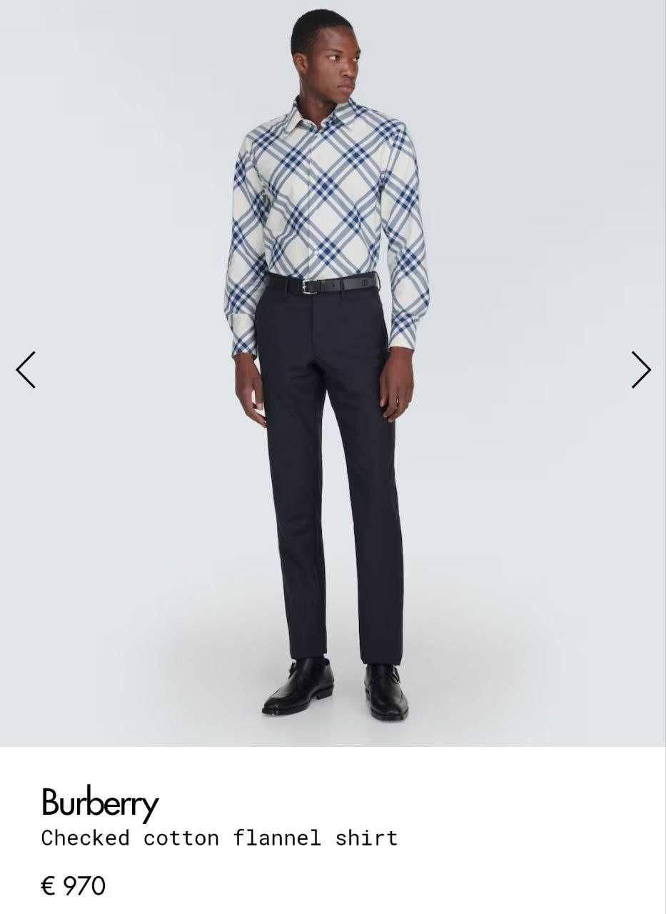 Мъжка Риза Burberry модел 2025 NEW