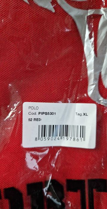 Philipp Plein Sport
Red Classic Polo Shirt
Size L
