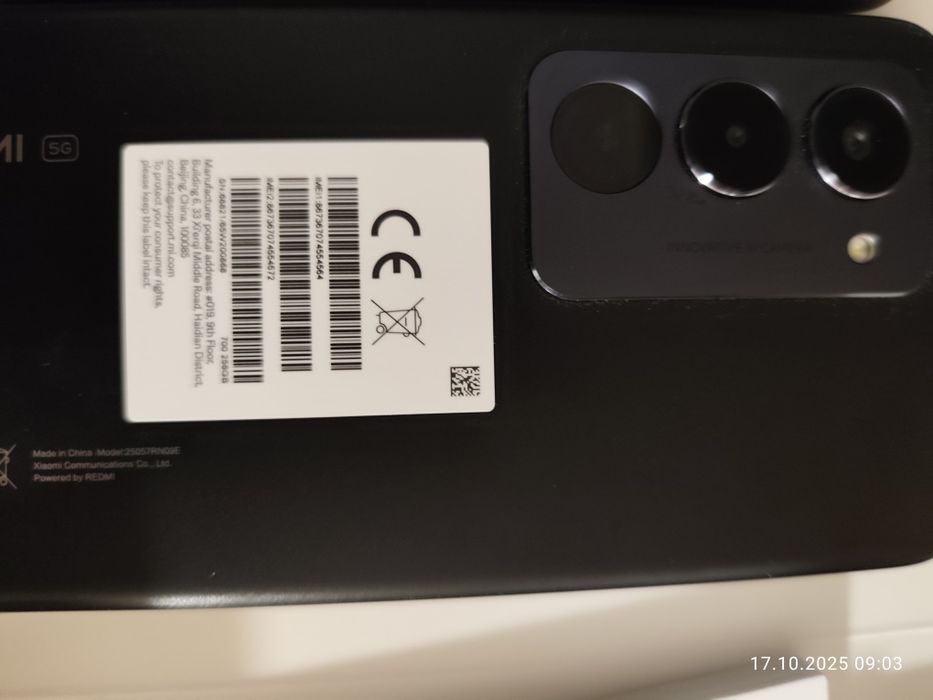 Xiaomi Redmi 15 5g 256GB 8gb