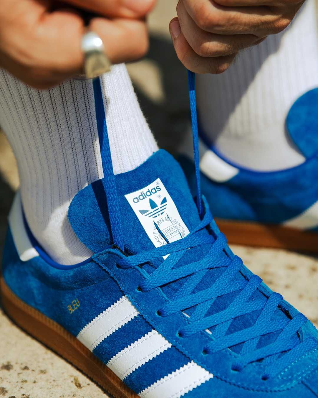 Adidas Originals Bleu Оригинални Маратонки 42 EU / 8 UK Синьо