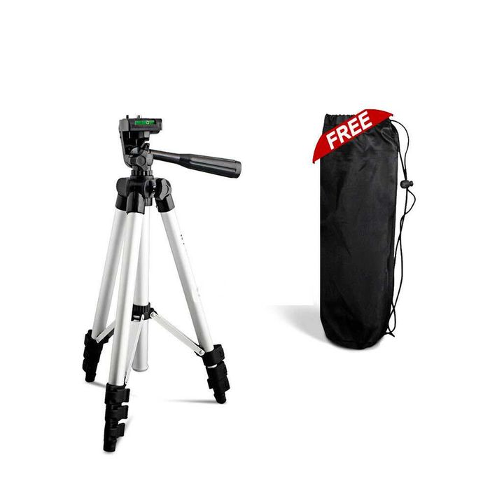 Компактен трипод за камери и фотоапарати.