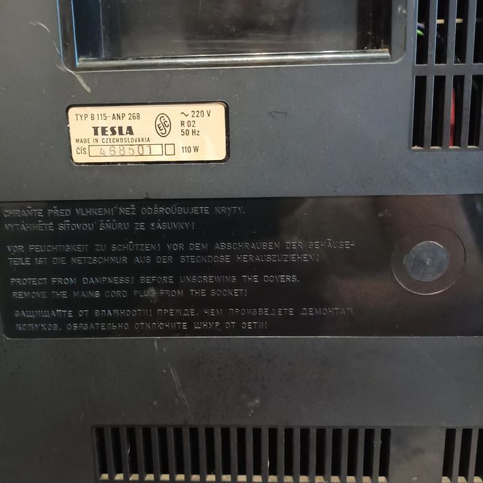 Magnetofon Tesla b115