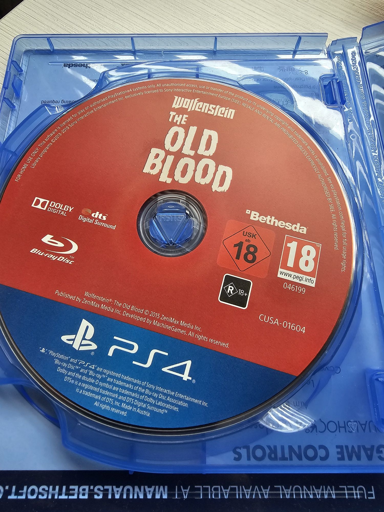 Wolfenstein order +The old blood