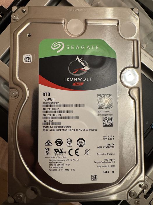 Компютърна конфигурация HTPC - 8 TB HDD