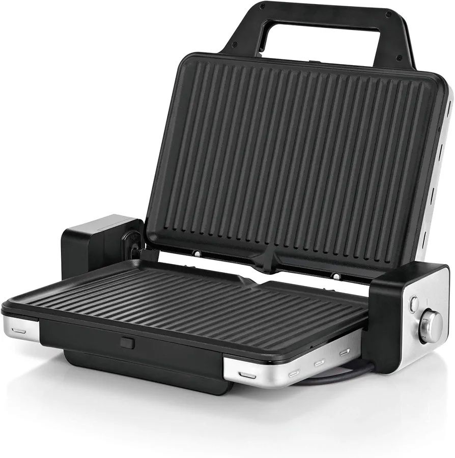 WMF LONO 2в1 контактен грил,скара,тостер,2100W, лят алуминий.