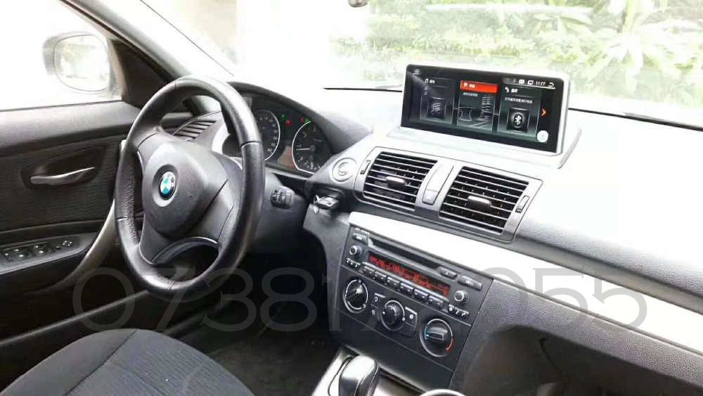 Navigatie Android Carplay BMW Seria 1 E81 E82 E87 E88 GPS Internet BT