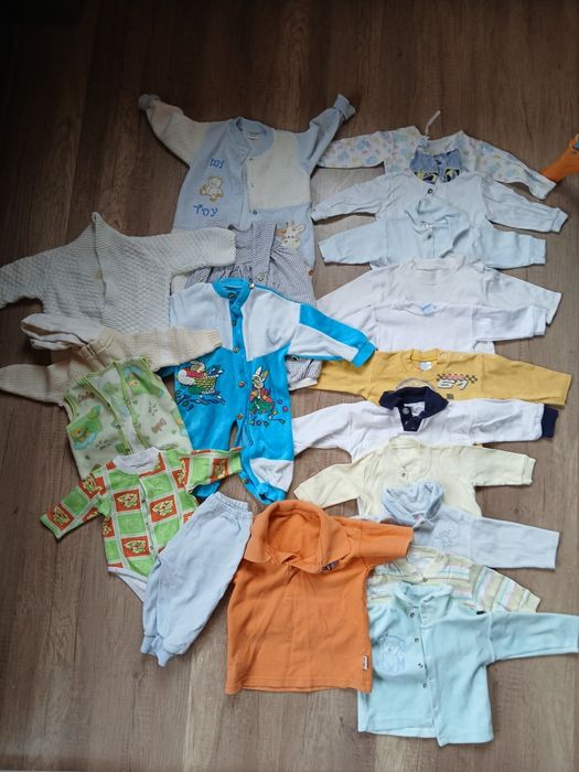 Лотове бебешки дрехи за момче 0-6 месеца