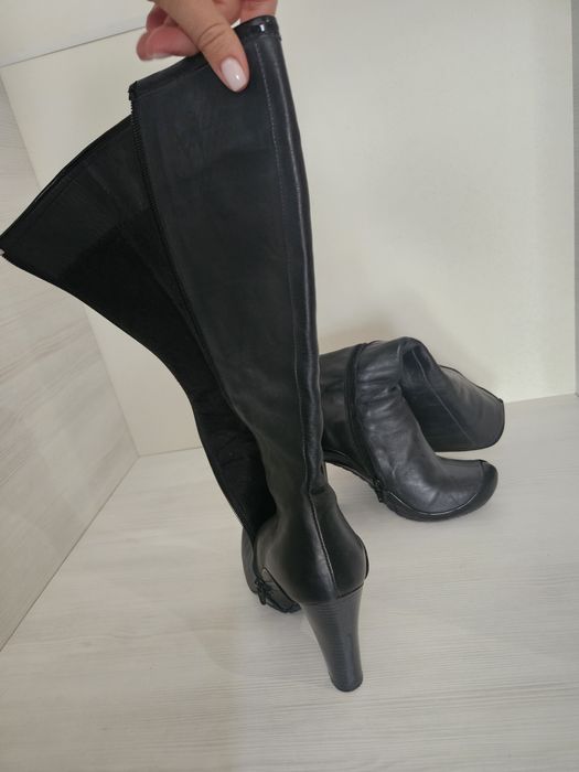 Дамски ботуши естествена кожа размер 37