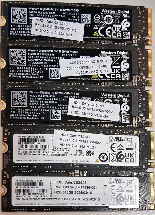 SSD 512Gb M2 NVMe