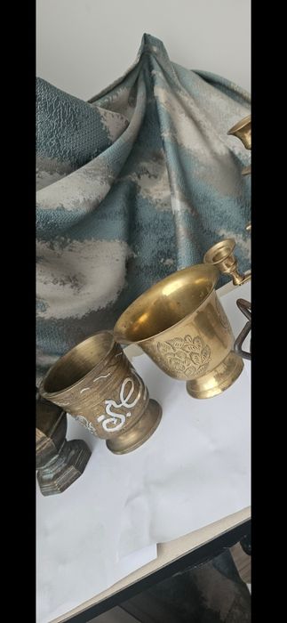 Mojar și recipient bronz !