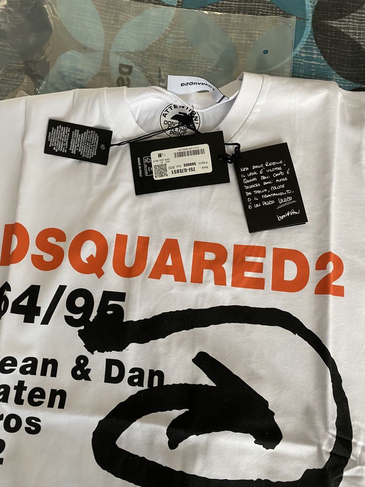 Тениски Dsquared ! Нови модели 2022г. Пълни серии от S до XXL