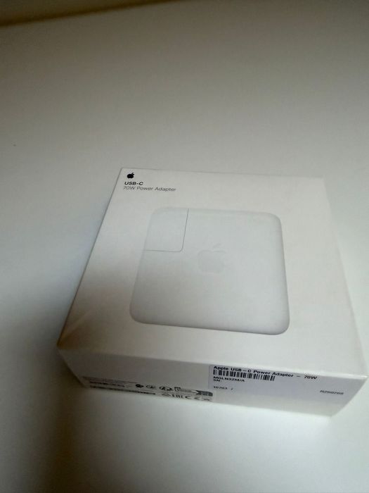 Adaptor alimentare USB-C APPLE MXN53ZM/A, 70W, alb