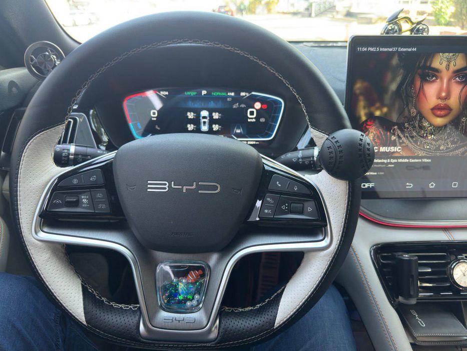 Универсальный шар-рукоятка для автомобильного руля.