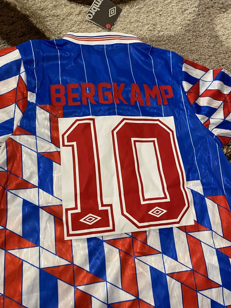 tricou Retro Ajax Dennis Bergkamp
