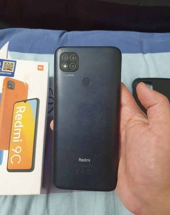 Xiaomi Redmi 9C 4/128GB Black Original Karobka Sastayani Otlichni Zor