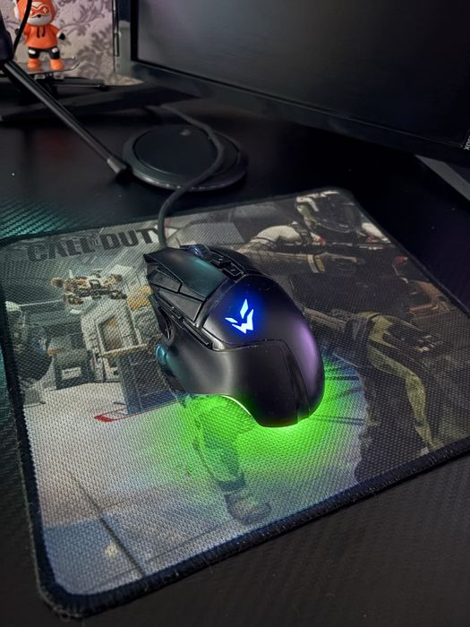 Фулл сетап пк rtx4060/ryzen 5 /5500/16ddr4 2 монитора 24".