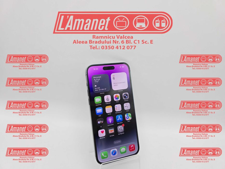 iPhone 14 Pro Max Purple 256GB Neverlocked Stare Buna