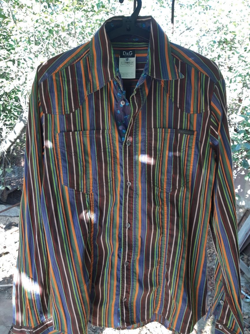Мъжка бутикова риза D&G - made in Italy