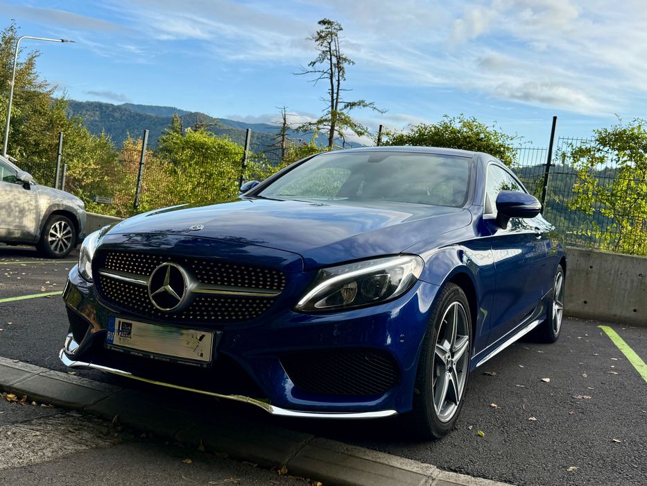 Mercedes-Benz C 200 Coupé 4Matic – AMG Line, unic proprietar!