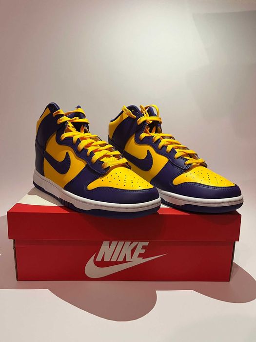 Nike Dunk Hi Retro "Lakers"