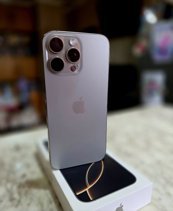 Iphone 16 Pro Max 512 Natural Titanium! Като нов! Гаранция!