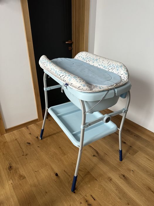 Vand cadita cu masa de infasat Chicco, Ocean, 0 luni+