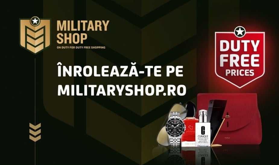 Invitatie MILITARYSHOP - Cont plasare comenzi