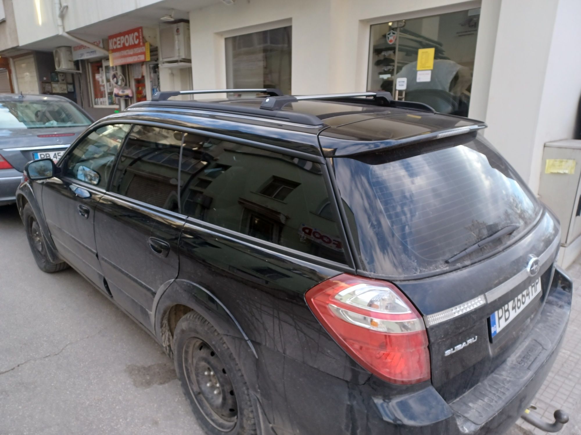 Субару аутбек,форестър-subaru outbacк forester багажник,напречни греди