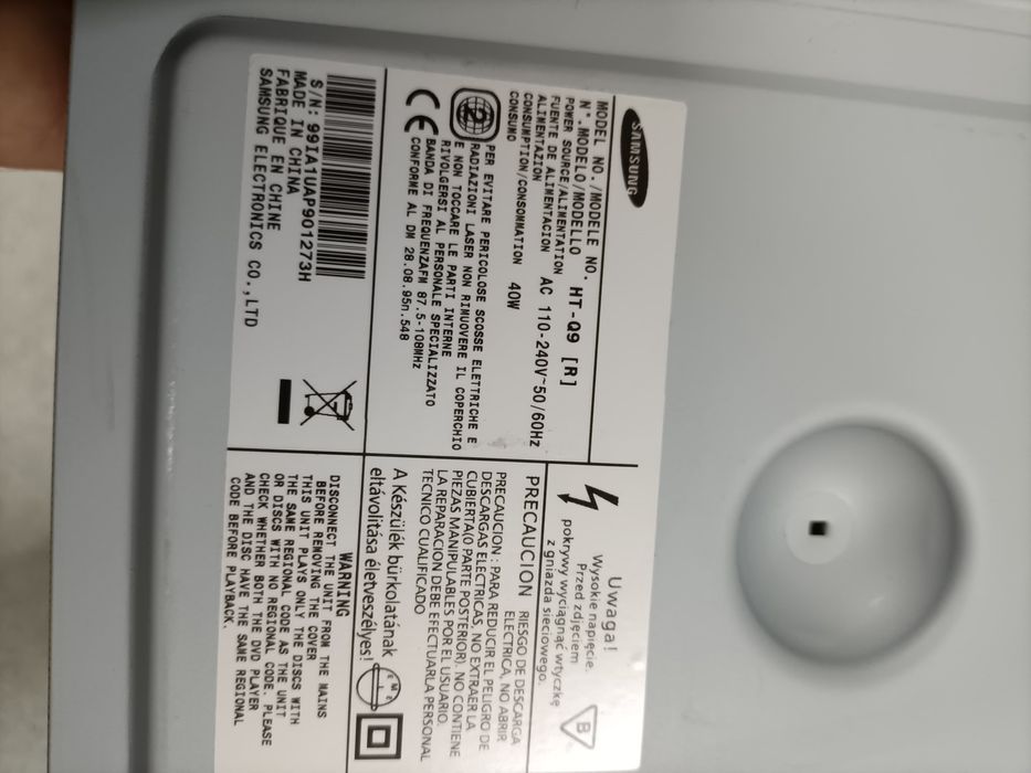 Sistem home cinema 5.1 Samsung ht-q9