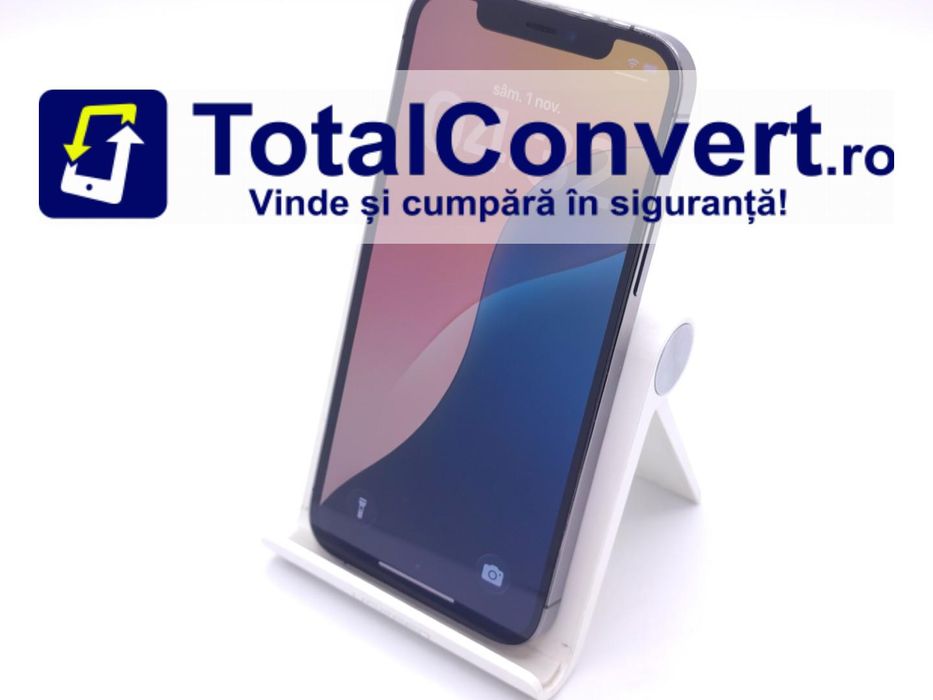 Apple iPhone 12 Pro 128GB Graphite 6GB, Garantie 24 luni | #D87651