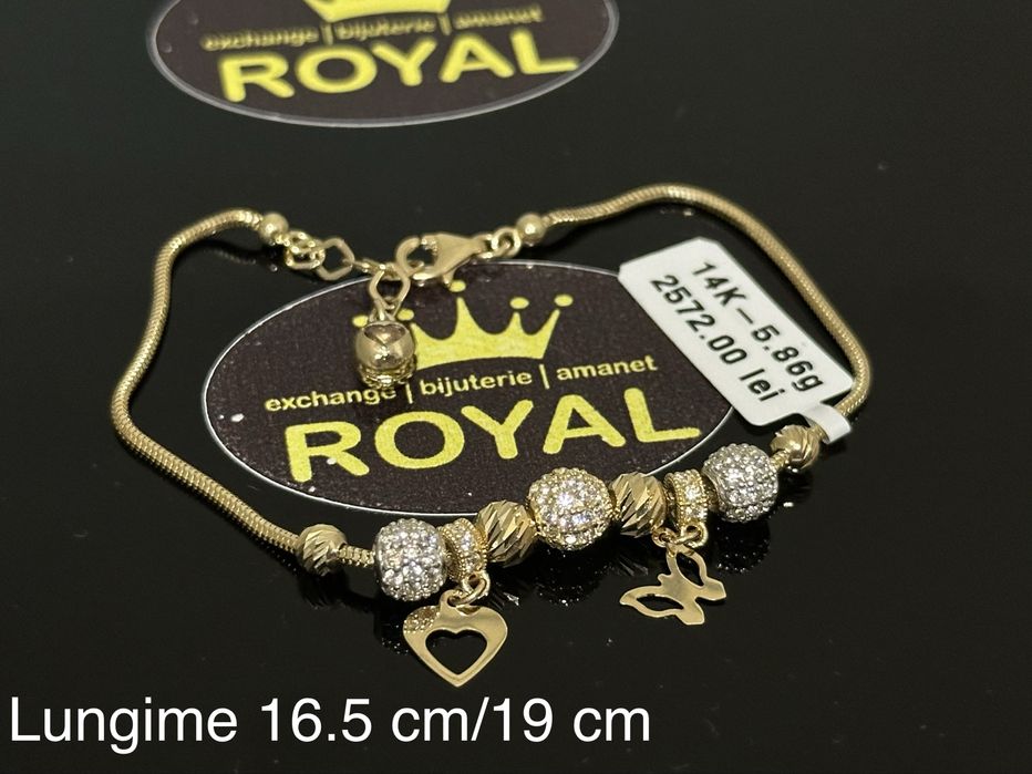 Bijuteria Royal: Bratara aur 14k/5.86 gr