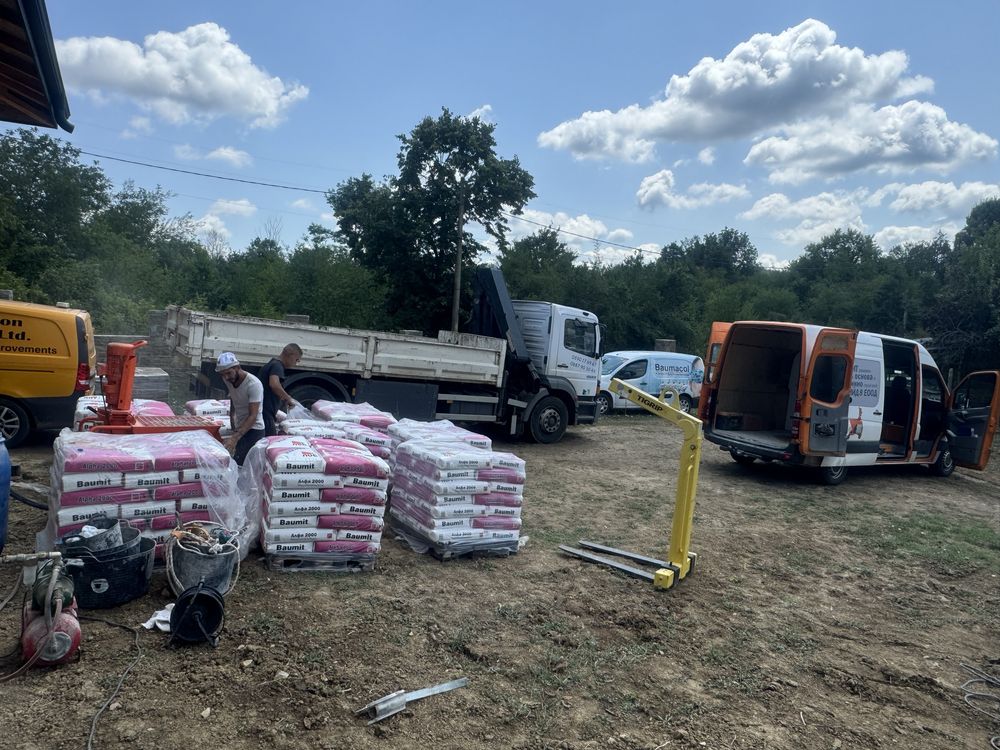 Полагане самонивелиращи подови замазки