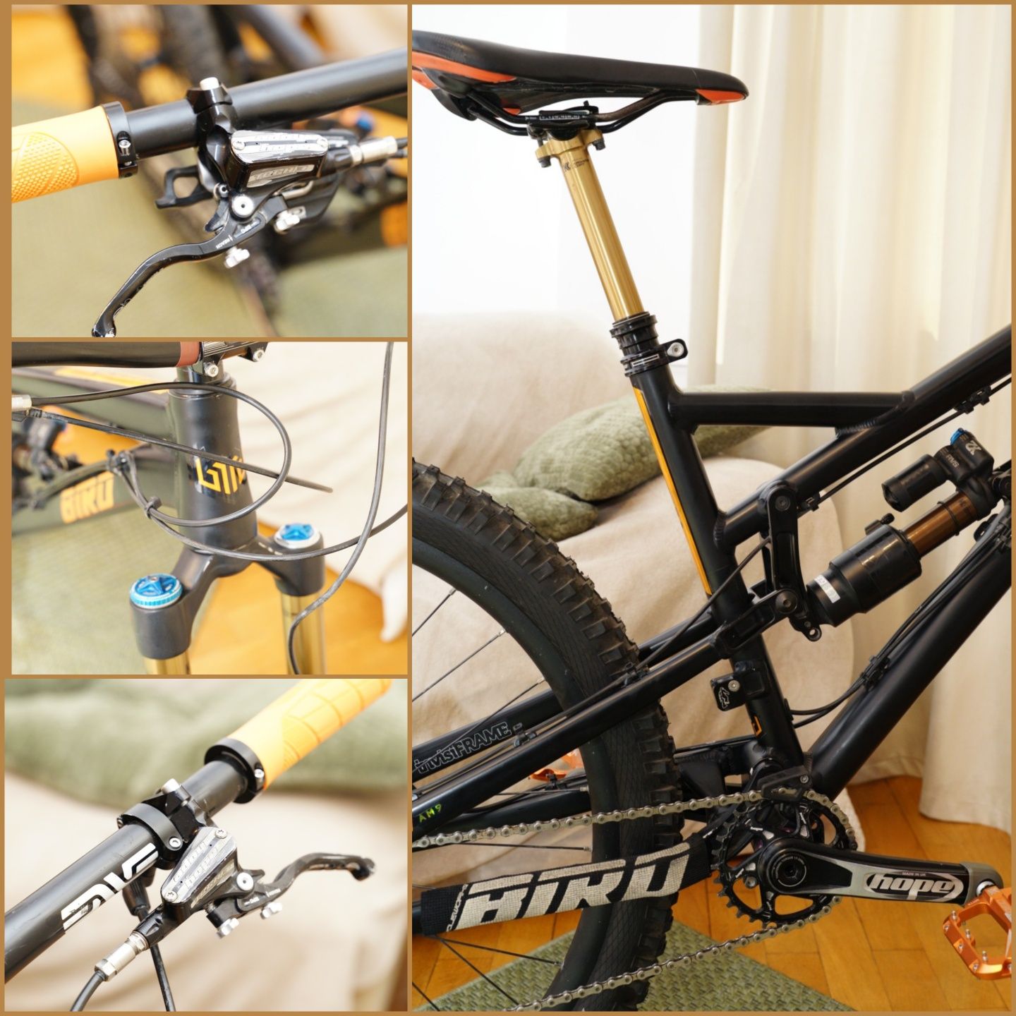 Bicicleta full suspension super Enduro Bird Aeris