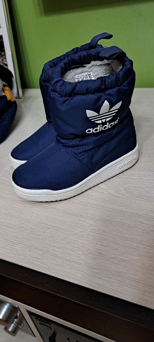 Cizme îmblănite copii adidas