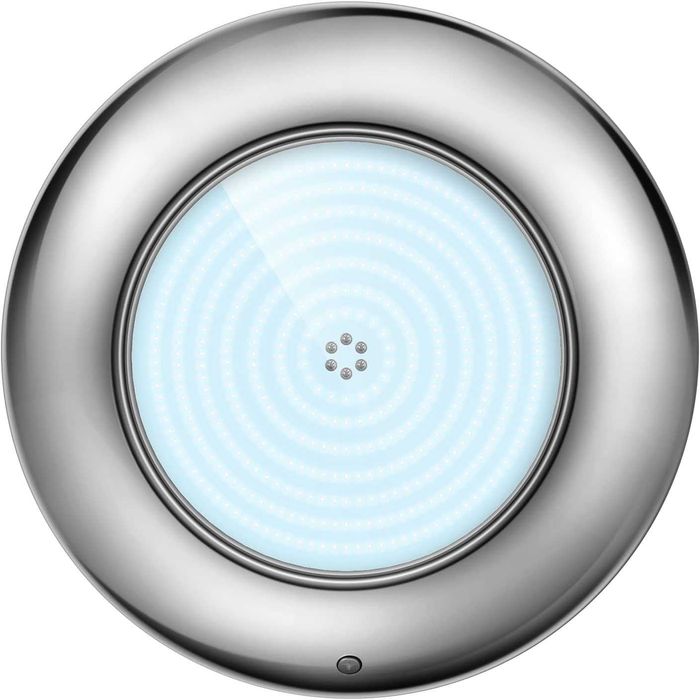 НОВ! Ултратънък LED прожектор за басейн 35W – 3500 lm, неръждаема