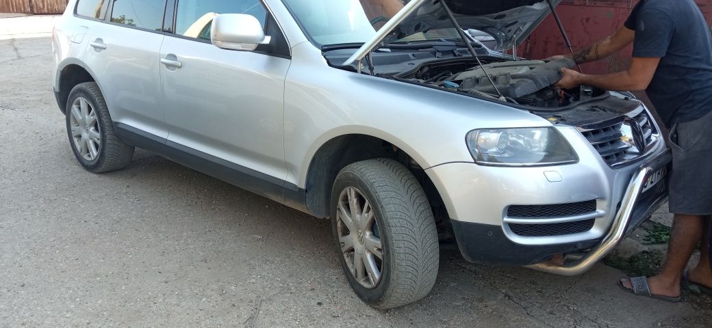 Bara fata spate ,faruri ,capota,carlig remorca vw touareg 3.0 v6 bks