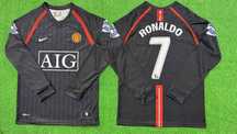 Cristiano Ronaldo - Manchester United (Футболна тениска с дълъг ръкав)