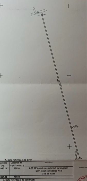 Exclusivitate! Teren 8160mp Valea Ursului, 650000e