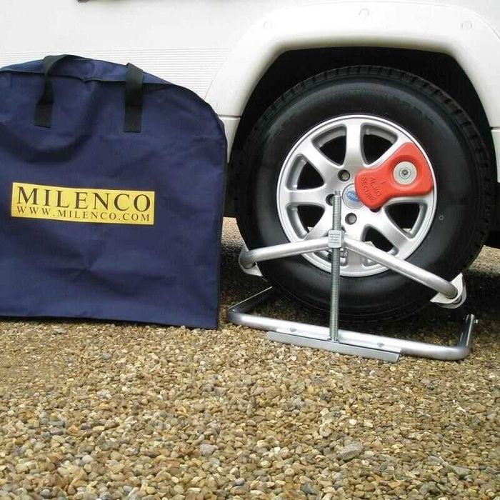 Nivela aluminiu rulota Milenco camper