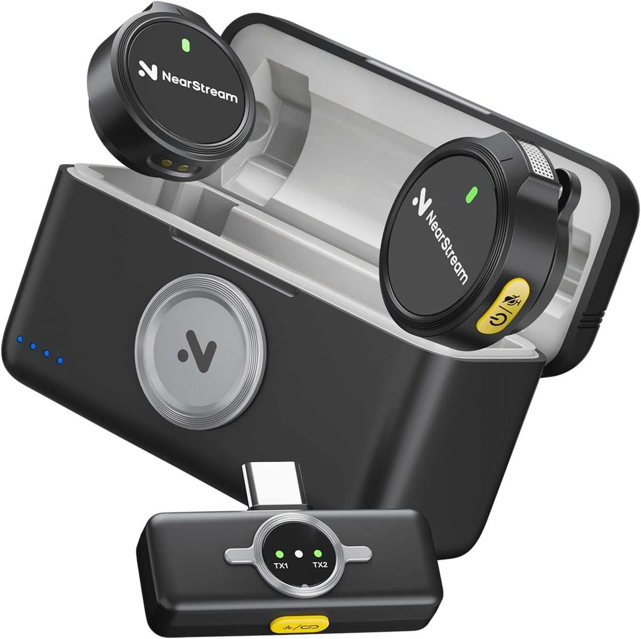 Комплект безжични микрофони за iPhone и Android USB-C